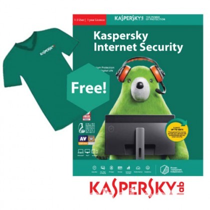 Kaspersky Internet Security 1User 1 year Genuine License